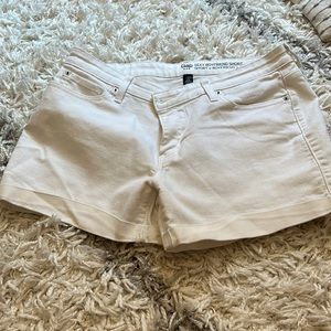 Gap Sexy Boyfriend Short Size 12 LIGHT Used WHITE
